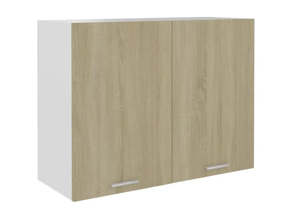Armario colgante cocina contrachapada color roble 80x31x60 cm