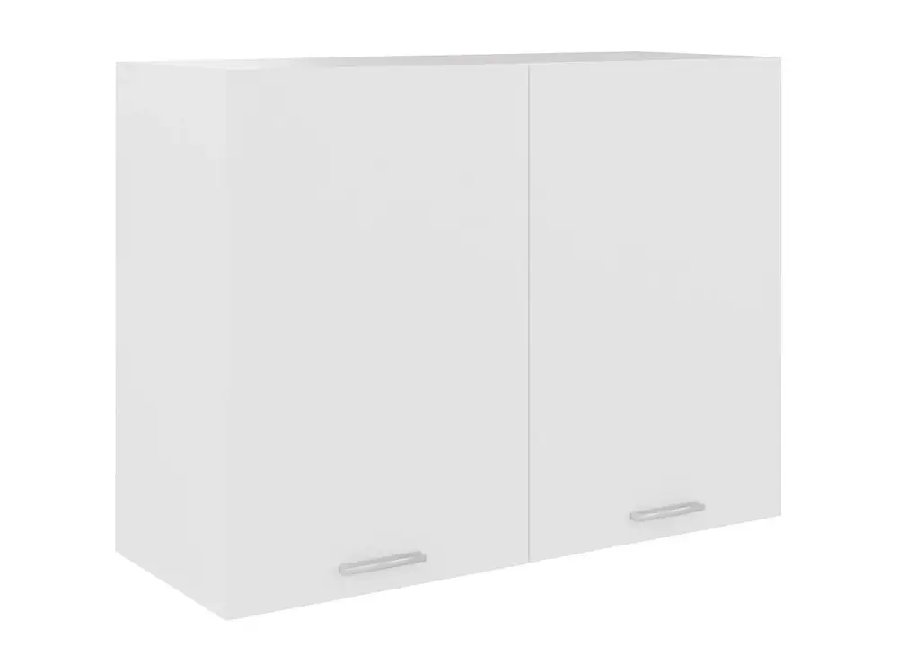 Armario colgante de cocina madera ingenierí blanco 80x31x60 cm