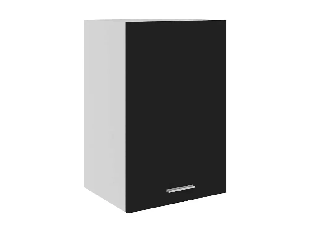 Armario colgante de cocina negro 39,5x31x60 cm
