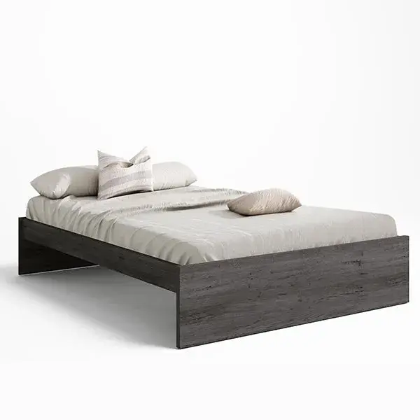 Bañera Lyon 135/140 cm Roble Azabache | Impermeable | Fácil Limpieza