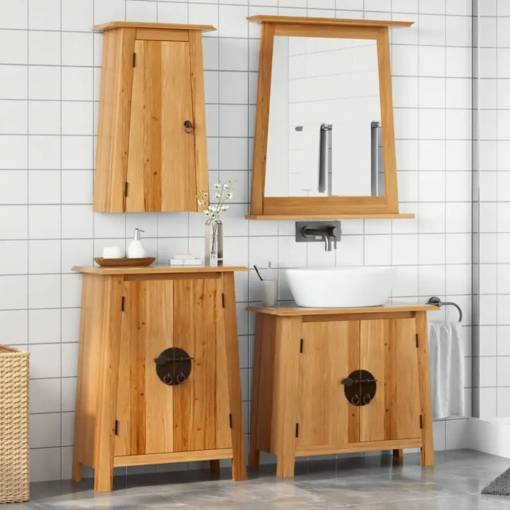Conjunto de muebles de baño Rento | Grenova | Impermeable | Fácil Limpieza