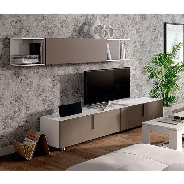 Mesa Nido Mueble de televisión y librerí para el salón modelo Lyon