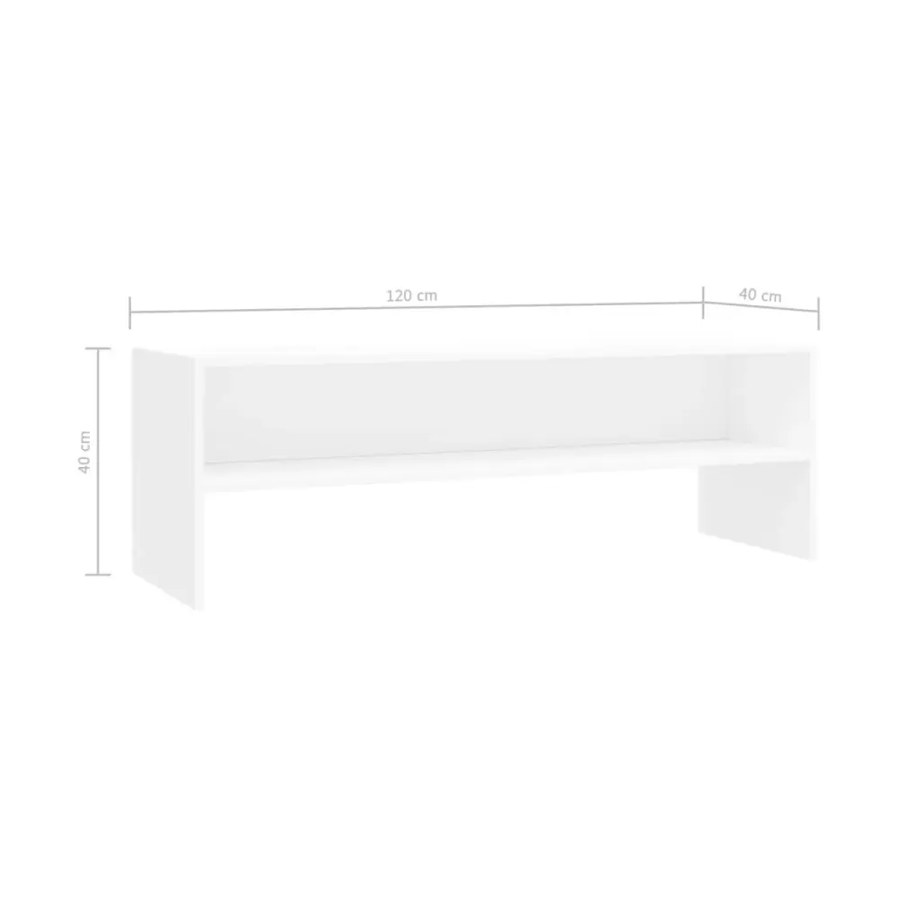 Mueble bajo de TV Simply estante inferior 40x120x40 cm