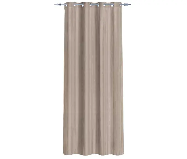 Visillo poliéster BASE 135x260cm color taupe