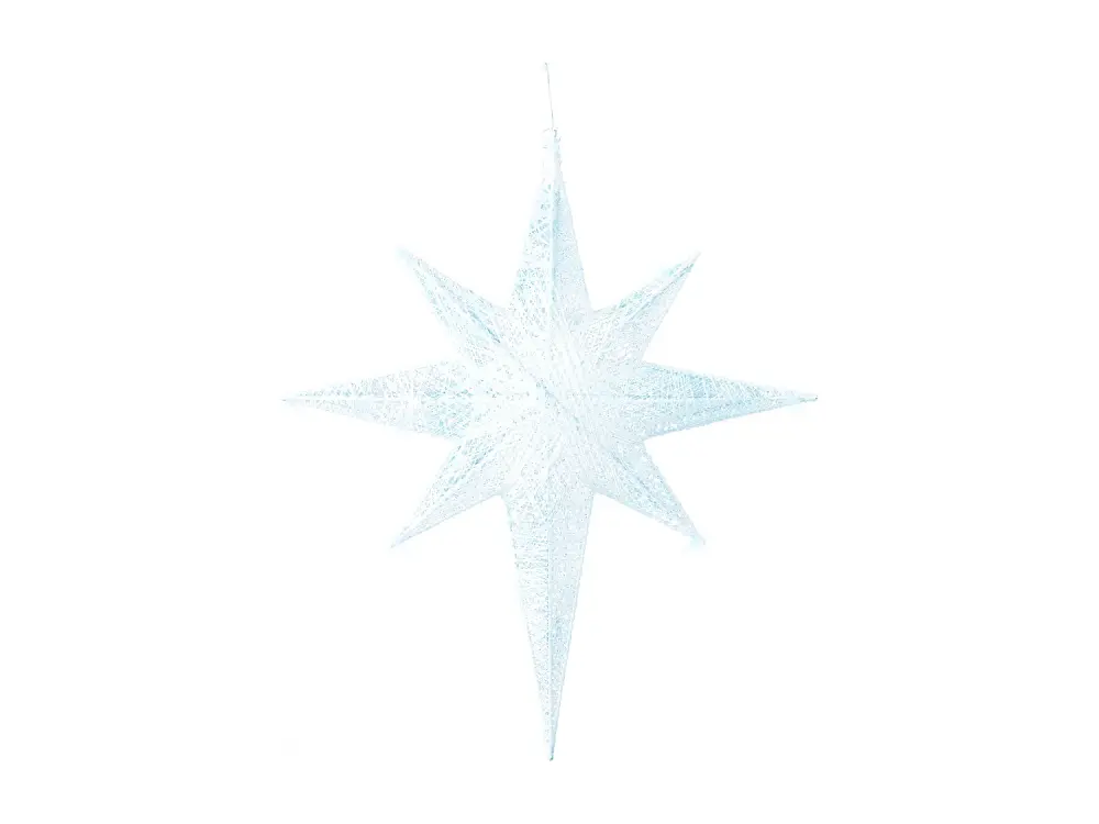 Decoración LED blanco 67 cm OSMA
