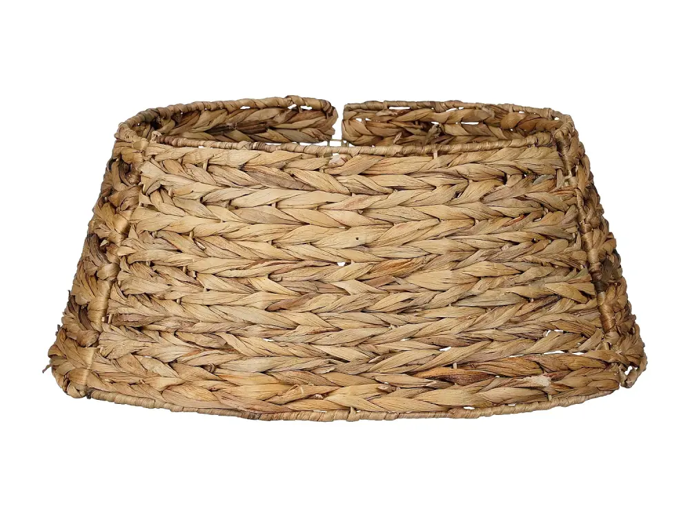 Falda del árbol de Navidad de Hierba marina - 26 x Ø58 - Marrón -