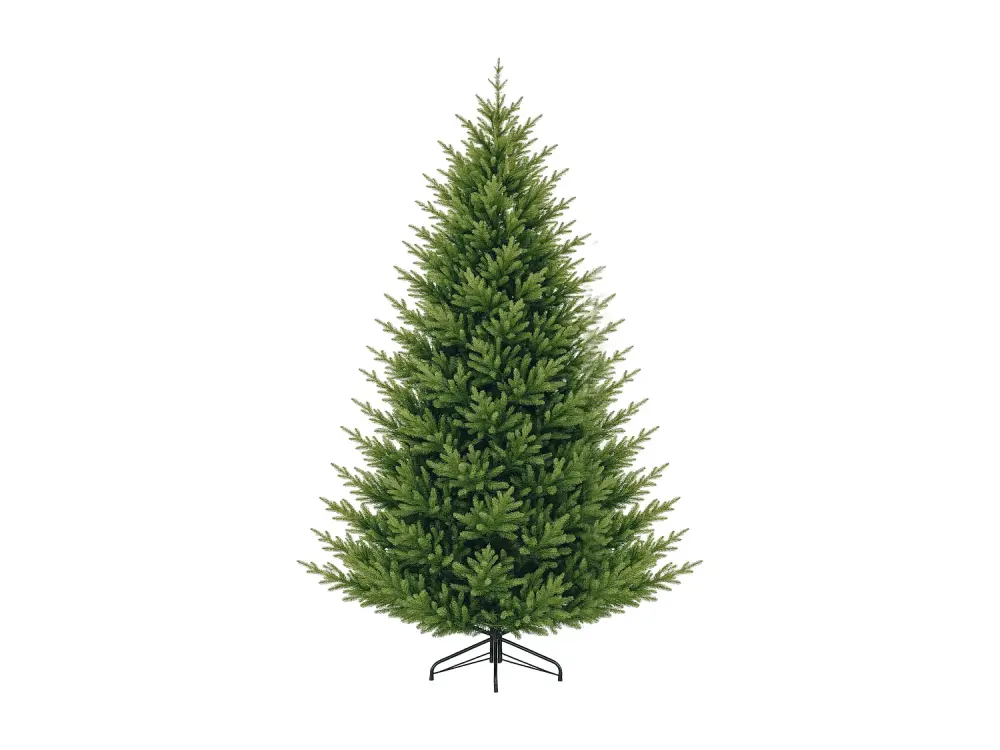 Giove - Árbol de Navidad con efecto realista de PE y PVC ø170x270H, 4487 ramas