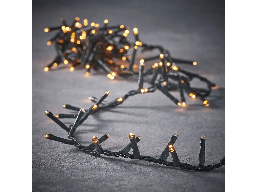 Iluminación del árbol de Navidad de PVC - 1600 - Blanco cálido -