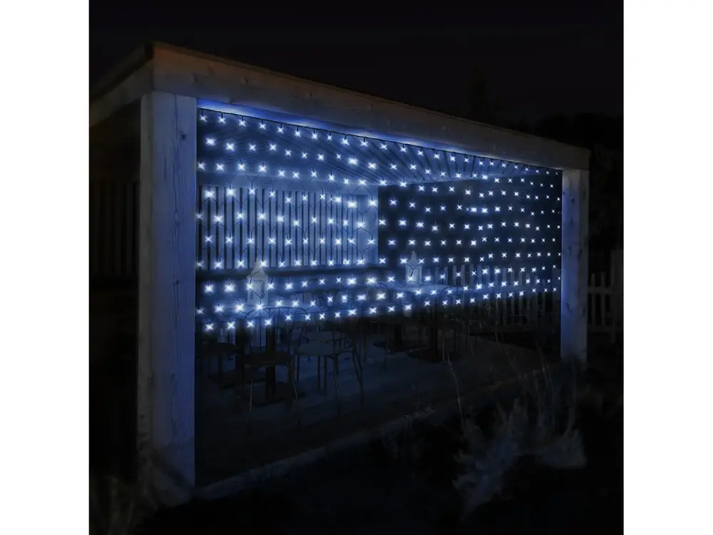 Luces de navidad LED blanco frío cadena decorativa 3m adornos interior exterior