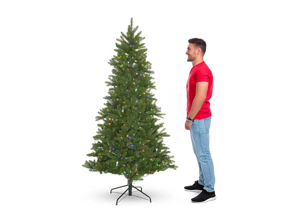 Mercurio LED - Árbol de Navidad con luces LED ø100x180H, 729 ramas