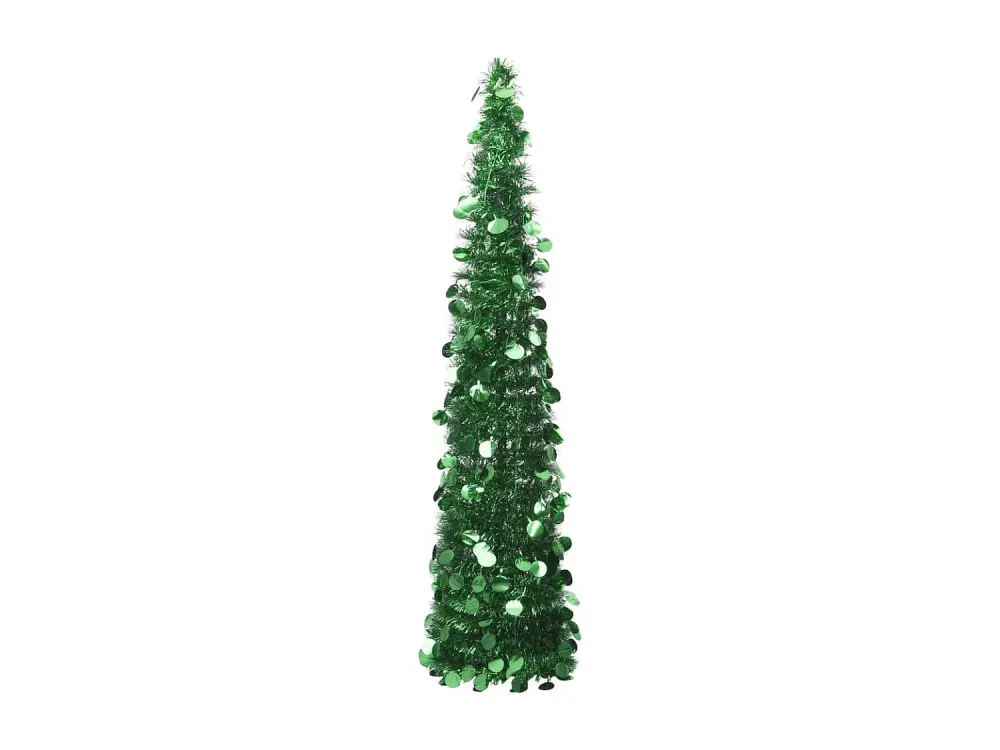 Árbol de Navidad artificial emergente PET verde 180 cm