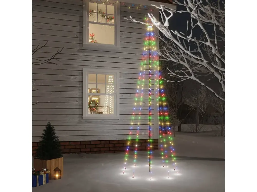 Ã rbol de Navidad con pincho 310 LED de colores 300 cm