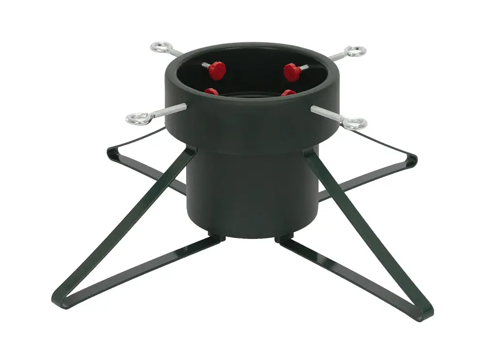 Soporte de árbol de Navidad de metal verde oscuro 42 cm ECD Germany