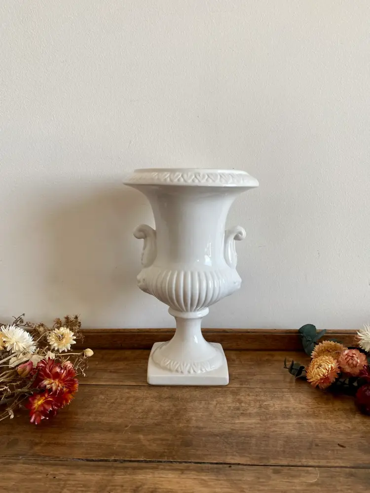 Arte con Resina Vase en céramique style Medicis