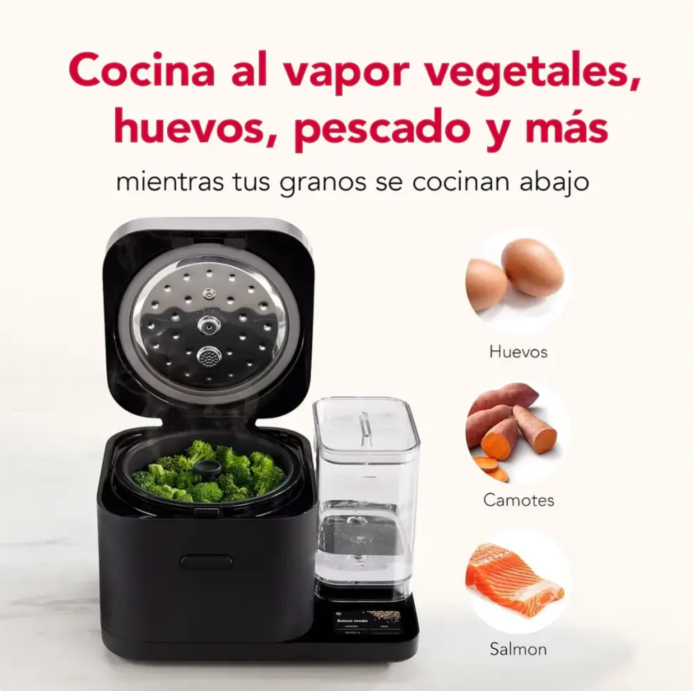 Tostadora de 4 Ranuras Olla arrocera con un clic se hace solo