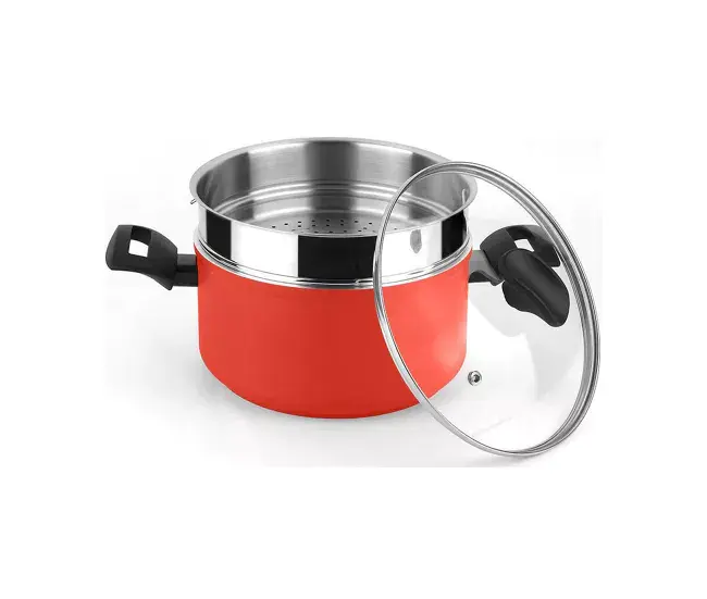 Cacerola FAGOR Rojo Aluminio (Ø 20 cm)