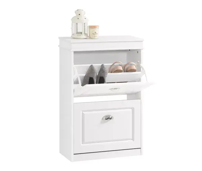 Zapatero con 2 Puertas Organizador para Zapatos FSR78-W SoBuy ES