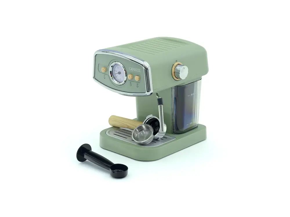 Cafetera Express Caprizze Kai 1050W 15 Bares 5 Tazas Verde