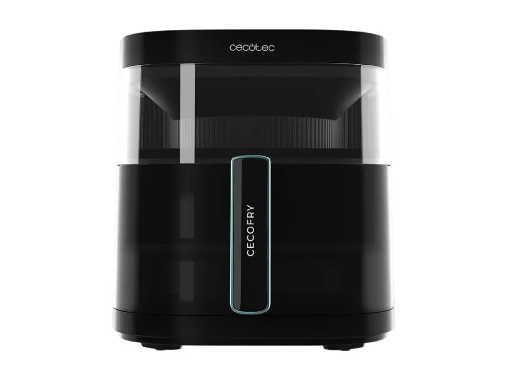 Freidora de Aire sin Aceite de 6 L con Ventana Air Fryer Cecofry DuoHeat 6000. 2200 W, Doble Resistencia, Cocción 3D, Gri...