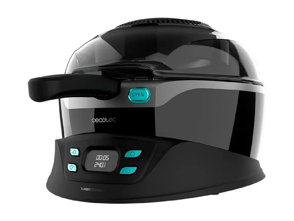 Freidora sin Aceite 3,5 L de Aire Caliente TurboCecoFry 4D Healthy. 1350 W, Dietética, 8 Programas, Tiempo y Temperatura ...