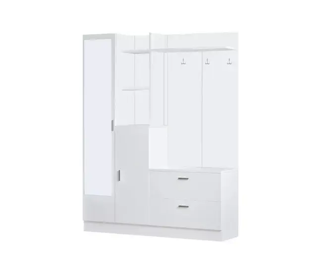 Diseño Moderno y Espacioso Muebles de entrada Dmasiell, Entrada para perchas, Composición para atrio, Consola de almacen...