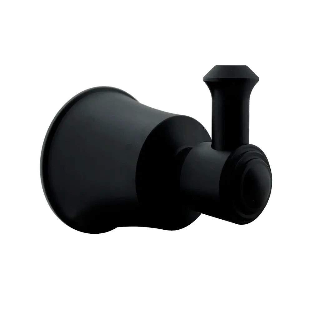 Mesa Consola Perchero Para Baño en Aluminio Negro Mate Turmalina