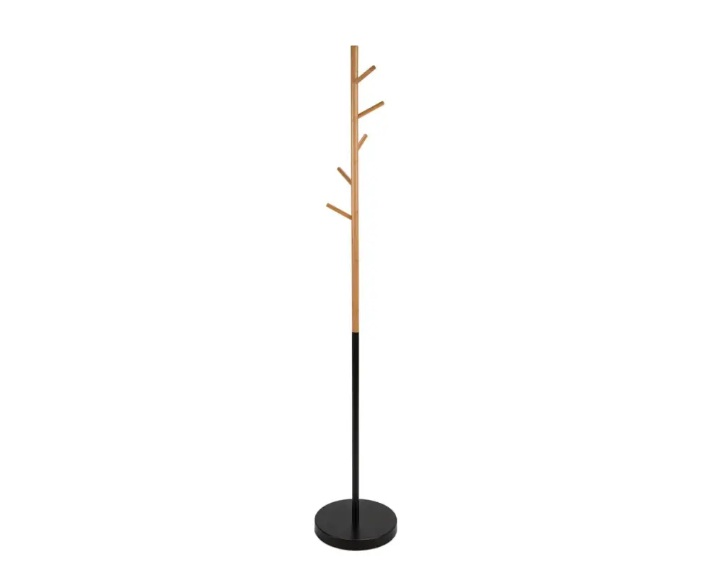 PERCHERO METAL/BAMBÚ NG 30X170CM - Resistente la Humedad