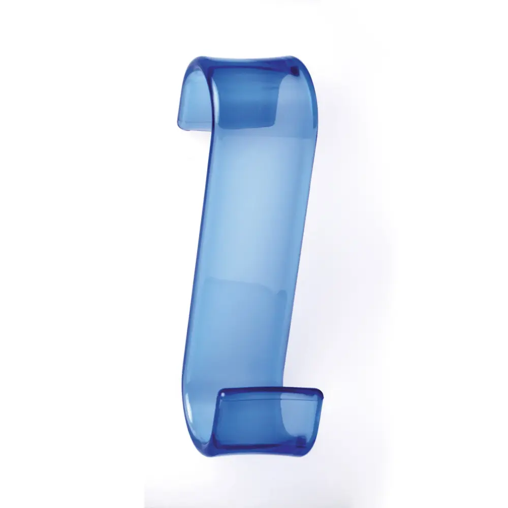 Perchero para radiador modelo Merlino - Azul transparente - Resistente la Humedad