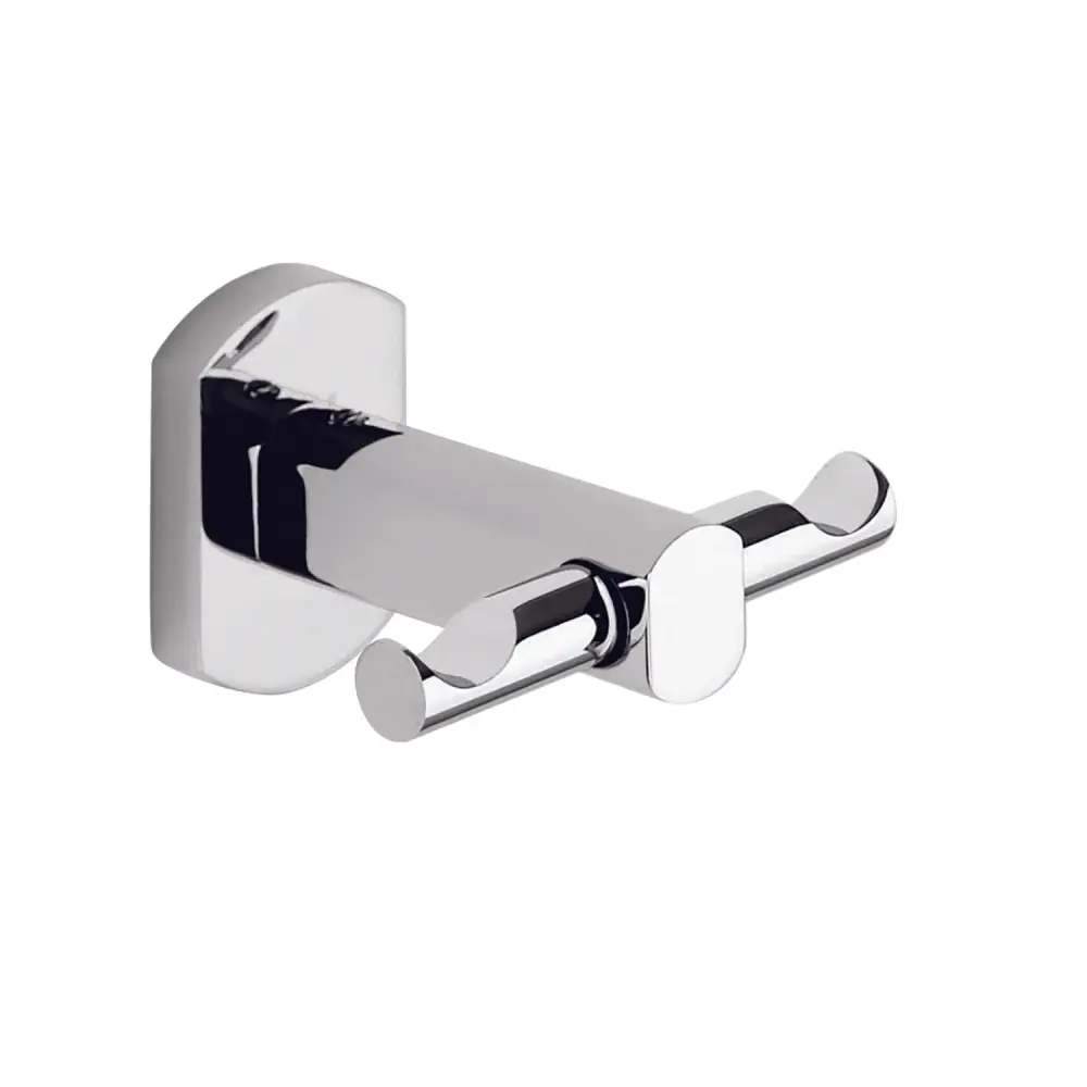 Perchero de pared de Gedy serie Edera Plus - Cromado con Bandeja Superior