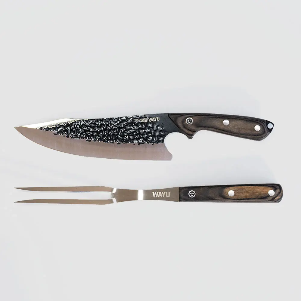 Robusto de Madera Maciza Set Parrillero Hammer