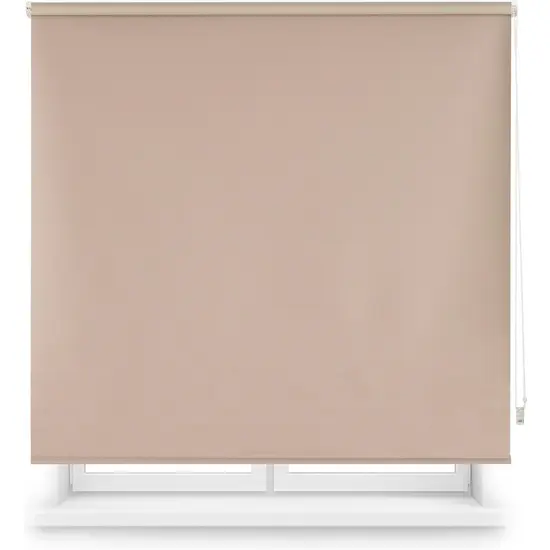 Blindecor | estor enrollable opaco liso 120x175 marrón definido