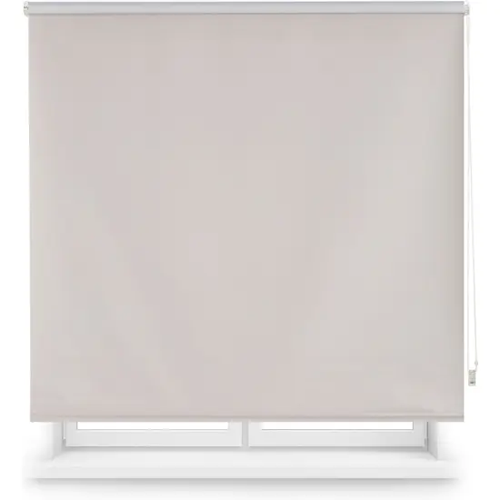 Blindecor | estor enrollable opaco liso 120x175 gris plata
