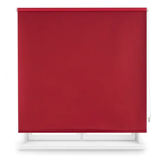Blindecor | estor enrollable opaco liso 120x230 rojo burdeos