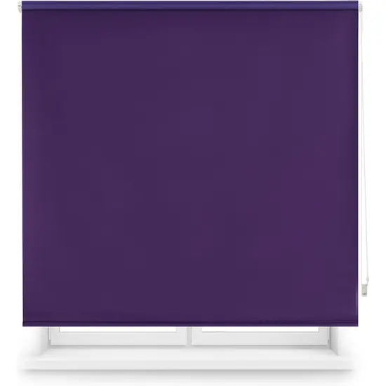 Estor enrollable opaco medida 170x175 violeta