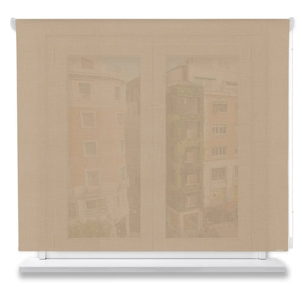 Estor enrollable screen básico 5% lino 240x150cm.