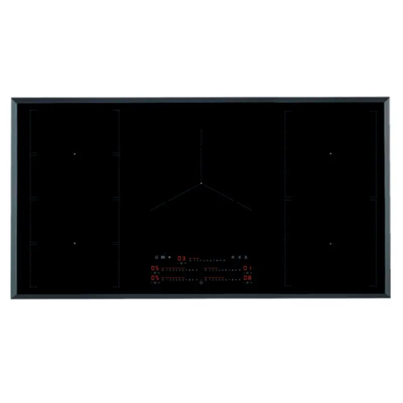 Placa inducción AEG ike95771fb 90cm 5f flex bisel para Familias Grandes