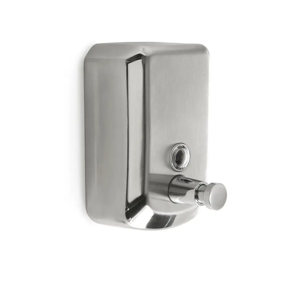 Dispensador de jabón en acero inoxidable AISI 304 modelo Eposa de Gedy de 500 ml - Brillante/cepillado
