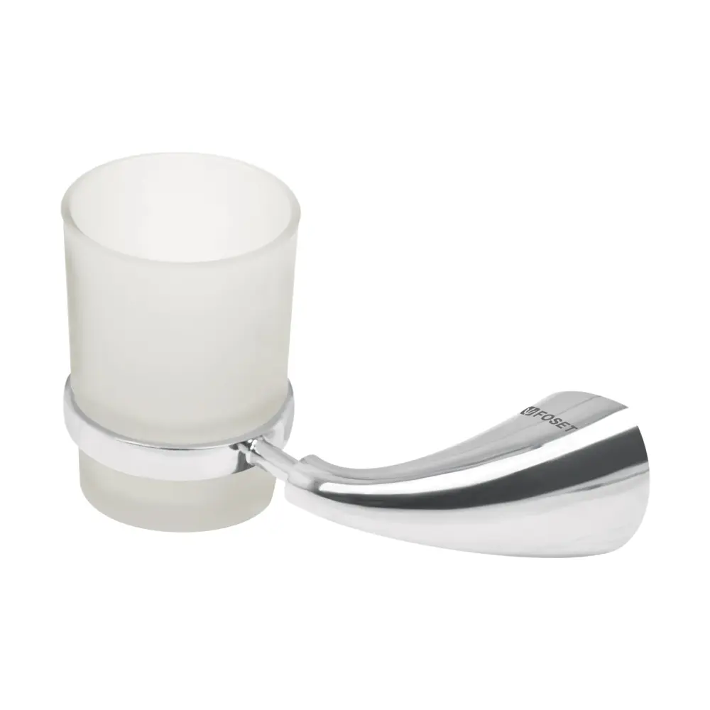 Portavaso cepillero, con vaso, línea Aero