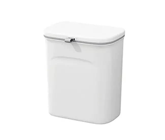 Multifuncional papelera de cocina montada en la pared 12 l