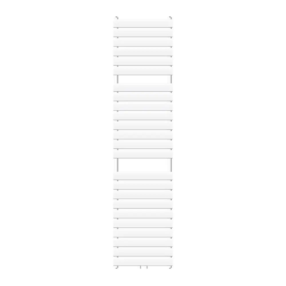 Radiador de baño steam 1200x500 blanco conexión central ecd germany