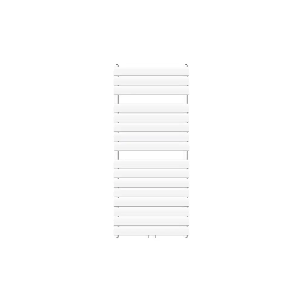 Radiador de baño steam 1200x600 blanco conexión central ecd germany