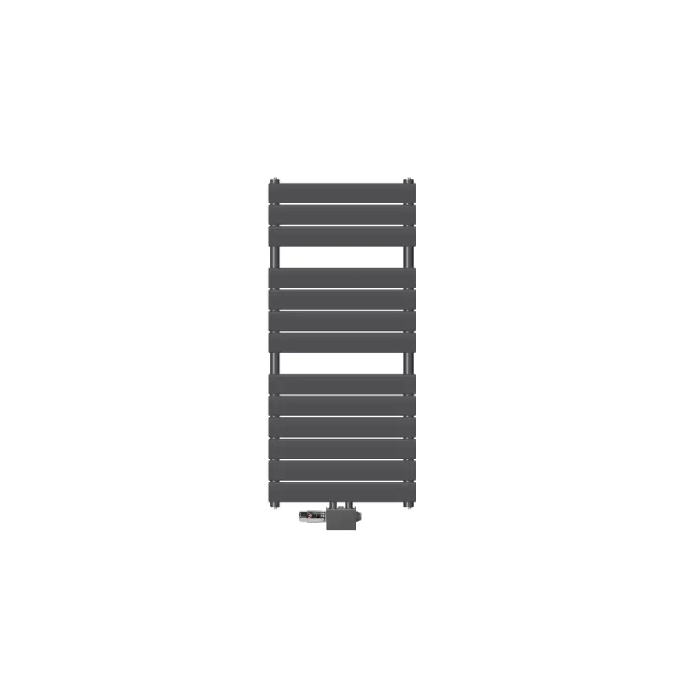 Radiador de baño steam 500x991 antracita + para todo tipo ecd geramny