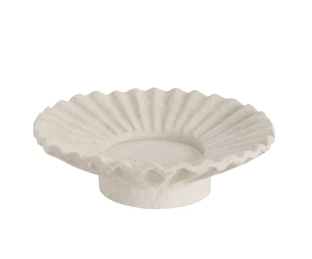 PORTAVELAS CEMENTO 22X7 CM