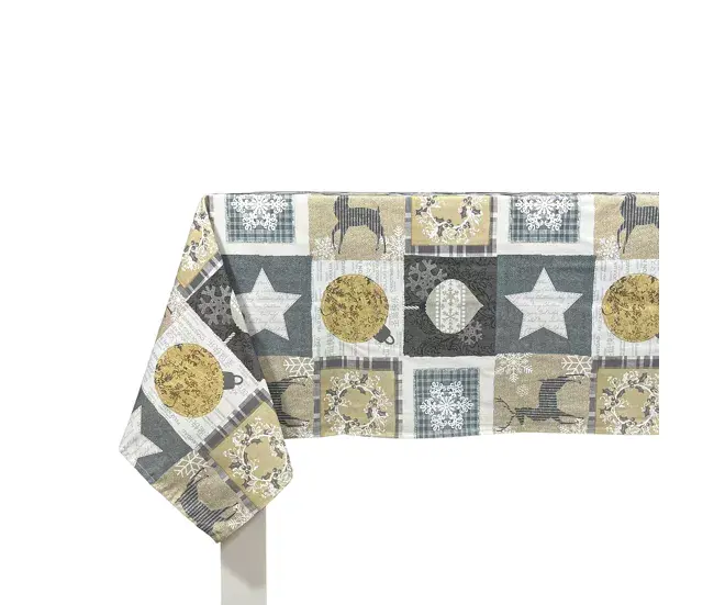 Portavelas Colgante MANTEL DE NAVIDAD RUSTIC 150x250 cm