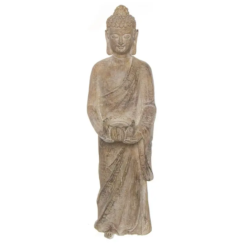 Portavelas FIGURA BUDA PORTAVELA PIEDRA