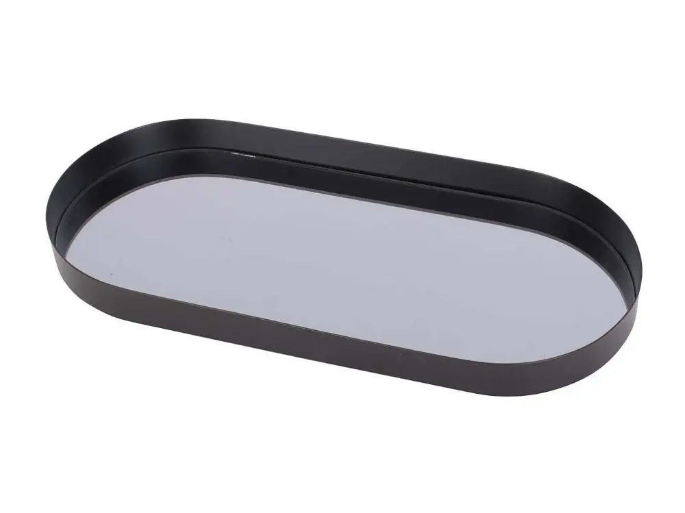 Bandeja de cristal ovalada Mirage