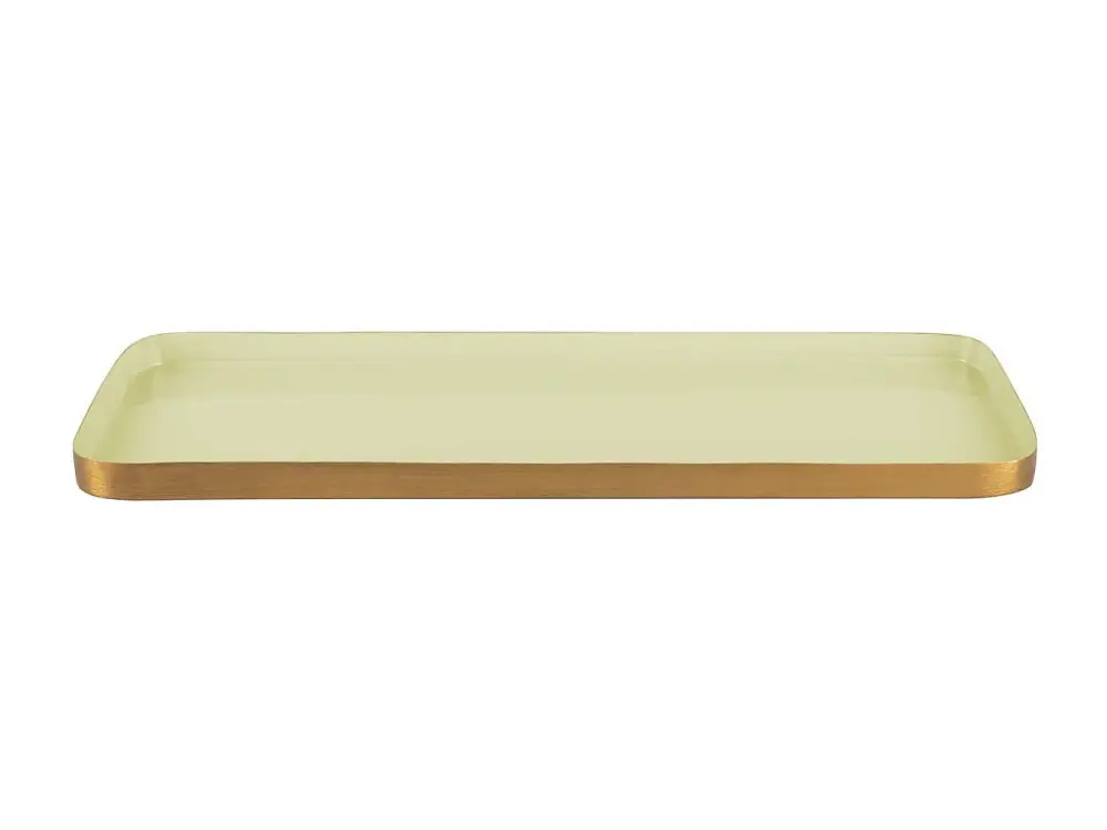 Bandeja metálica festiva 41 x 16 cm