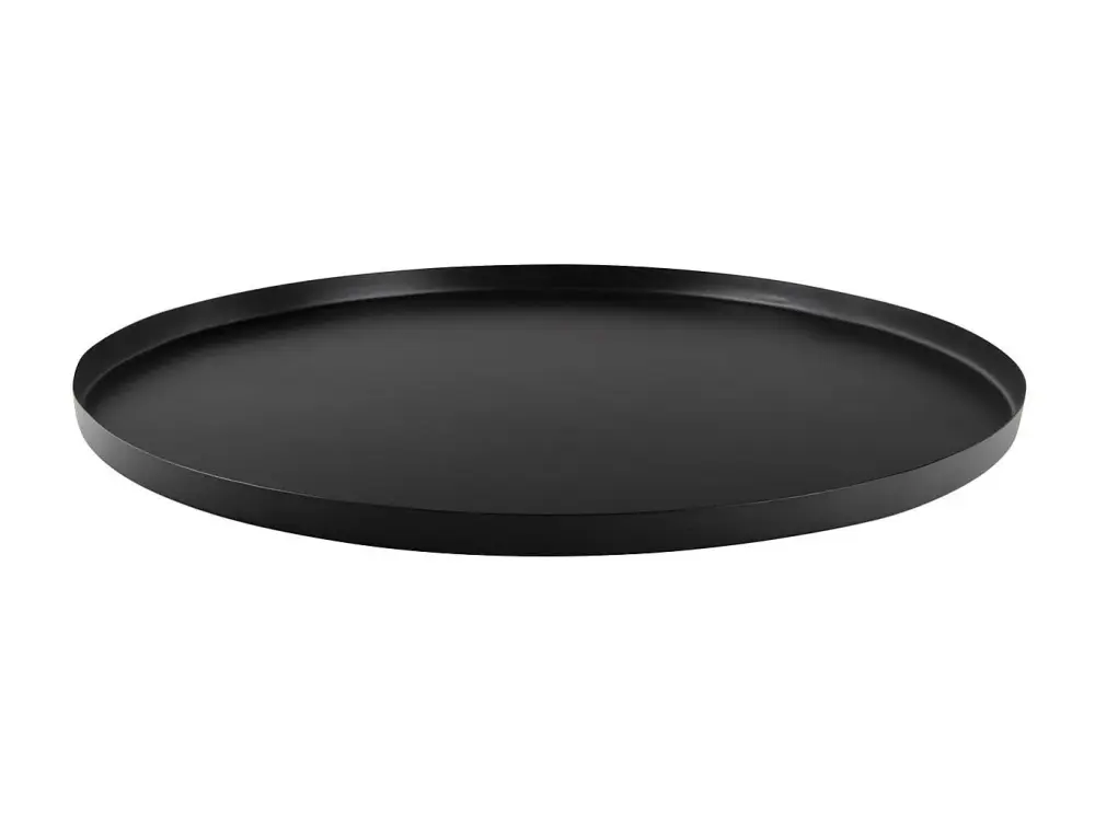 Bandeja metálica redonda Bandeja de 39,5 cm