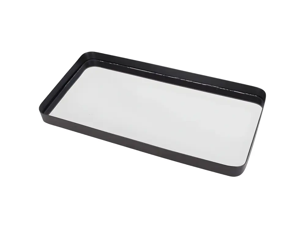 Bandeja rectangular de cristal Mirage
