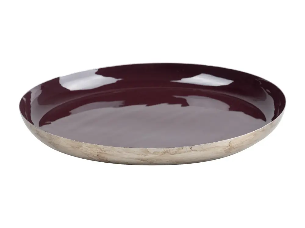 Centro Metal Granate 32x32x3 Cm